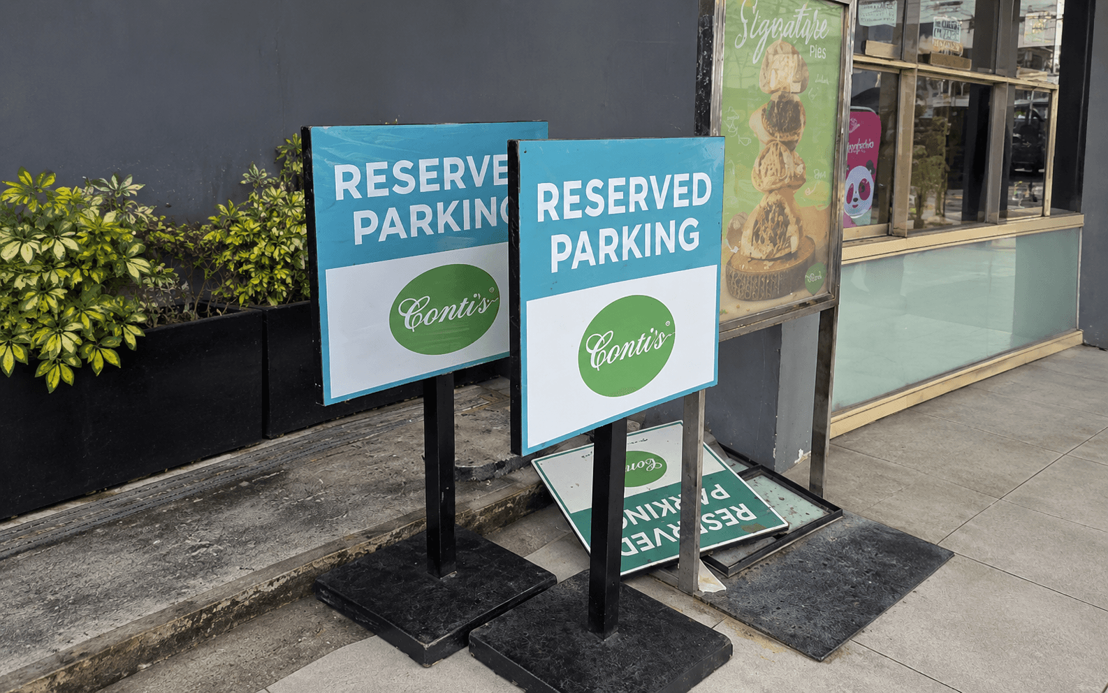 Contis Metal Signages