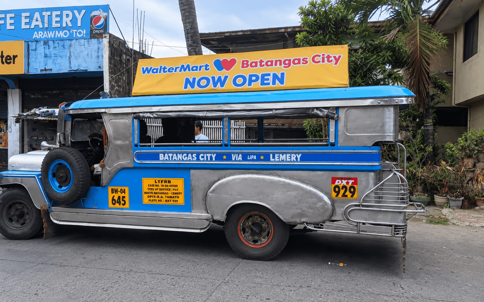 Waltermart Jeepney Ads